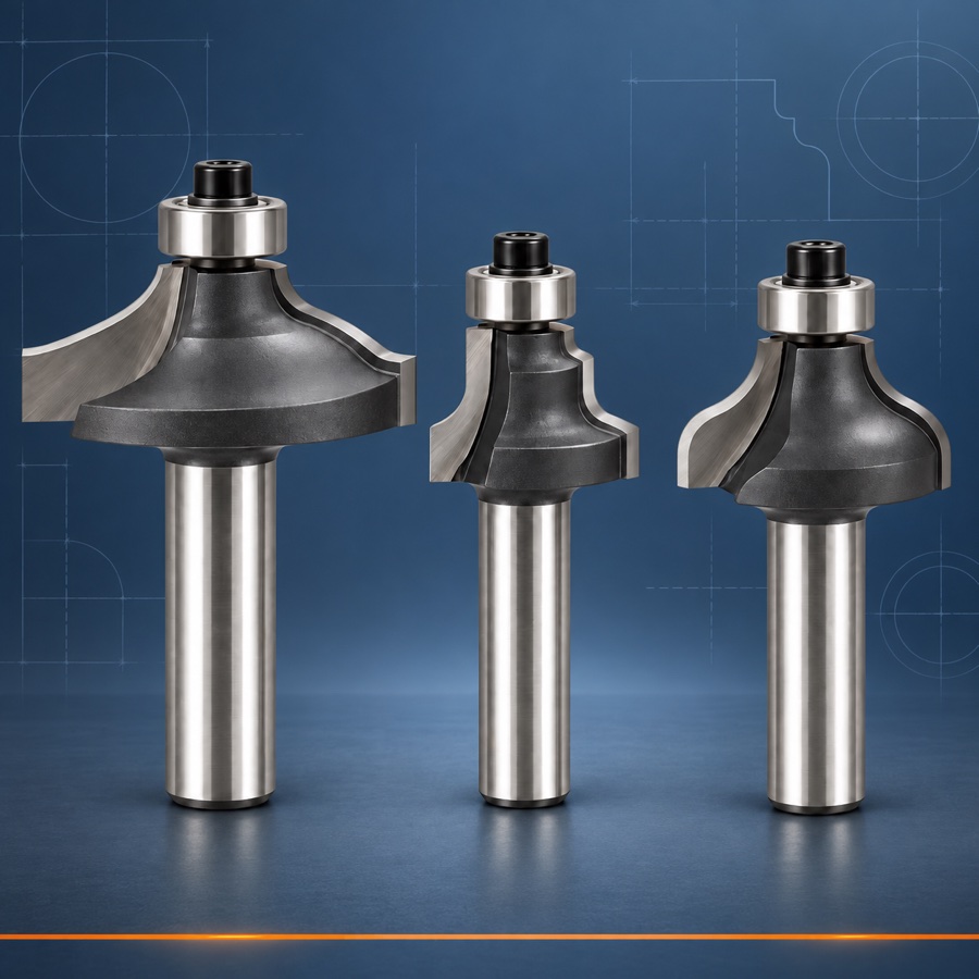 Cabinet Door & Molding Router Bits