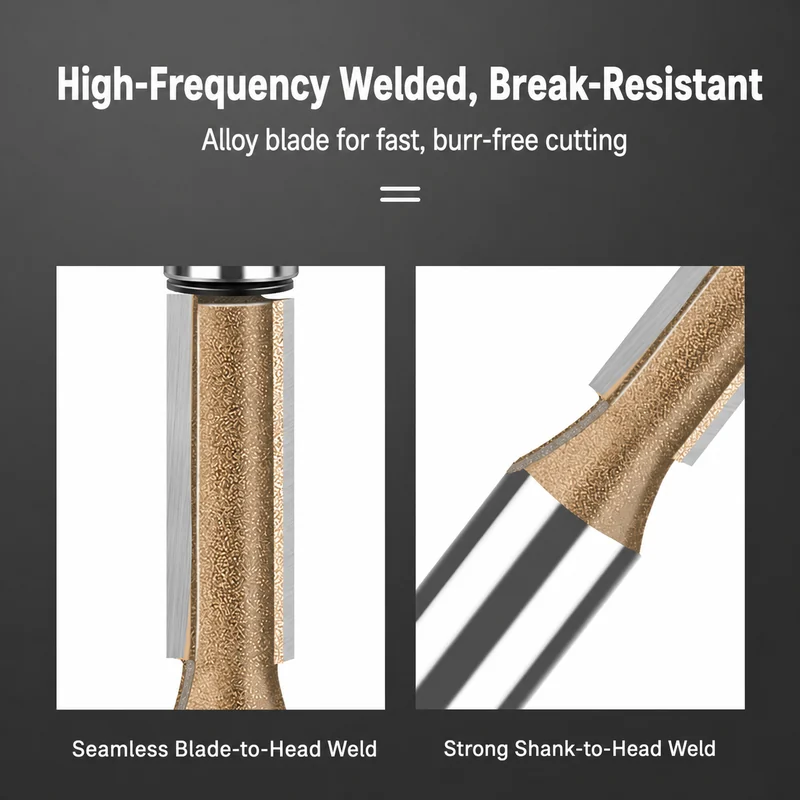 CUTQOR Dual-Bearing Flush-Trim Router Bits product detail