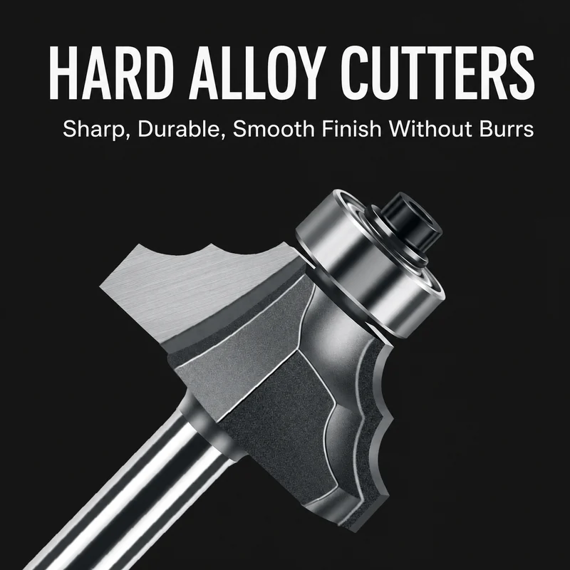 CUTQOR Double-R Molding Router Bits product detail