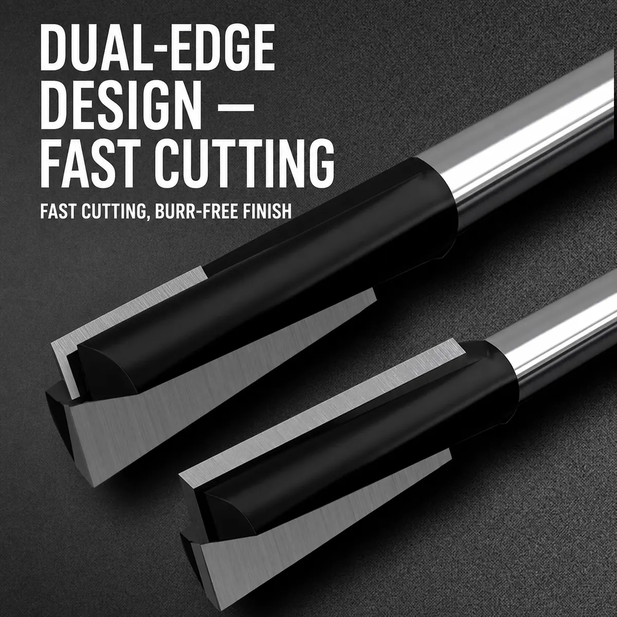 Dual-Edge Fast-Cutting Design