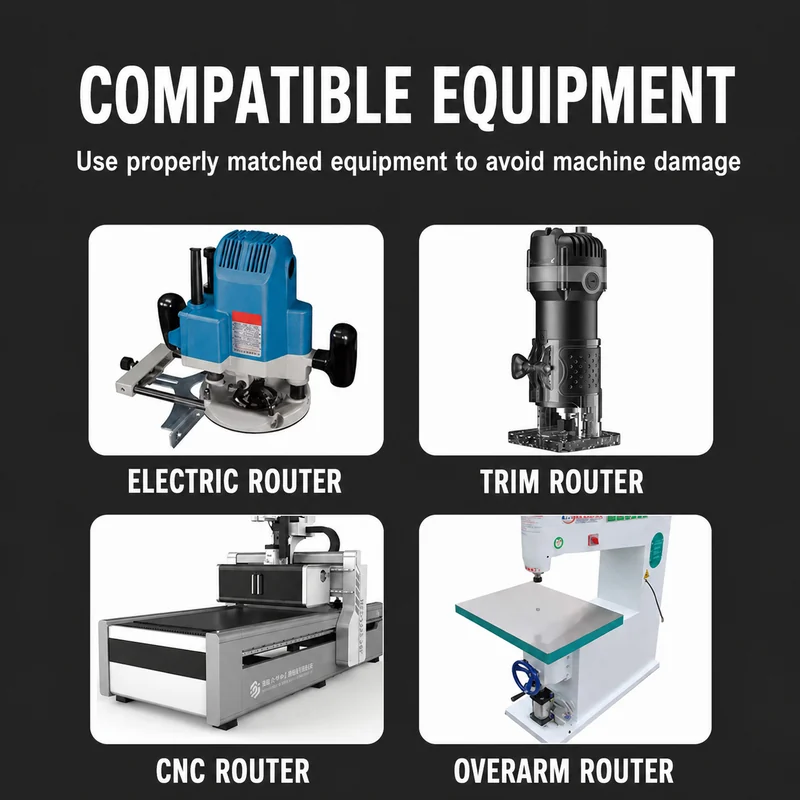 CUTQOR Double-R Molding Router Bits product detail