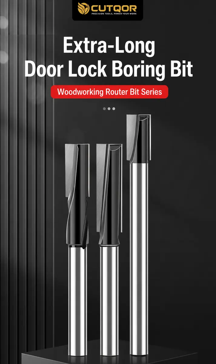 Extra-long door lock boring bit product series