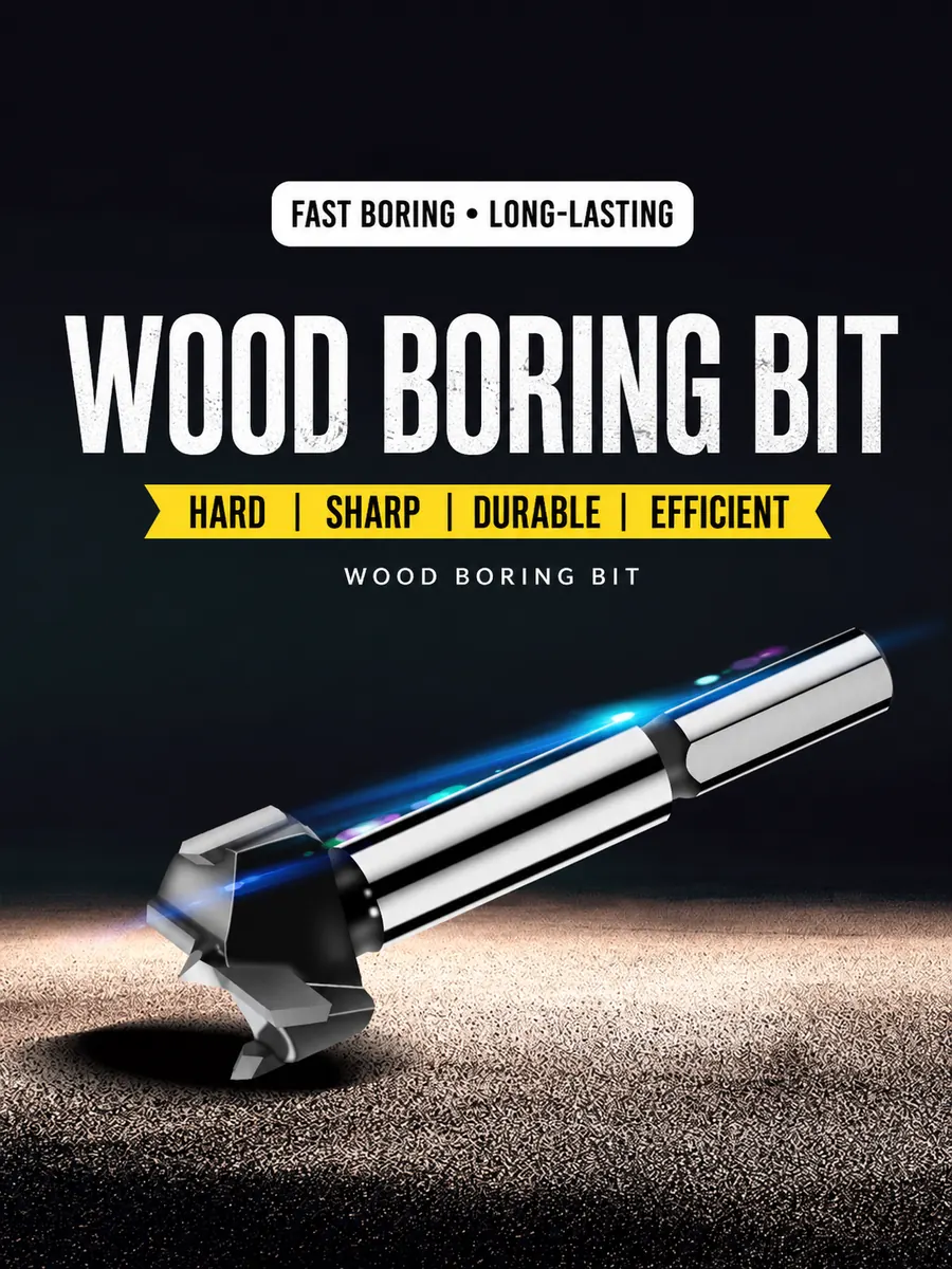 CUTQOR industrial woodworking hinge and lock boring bit
