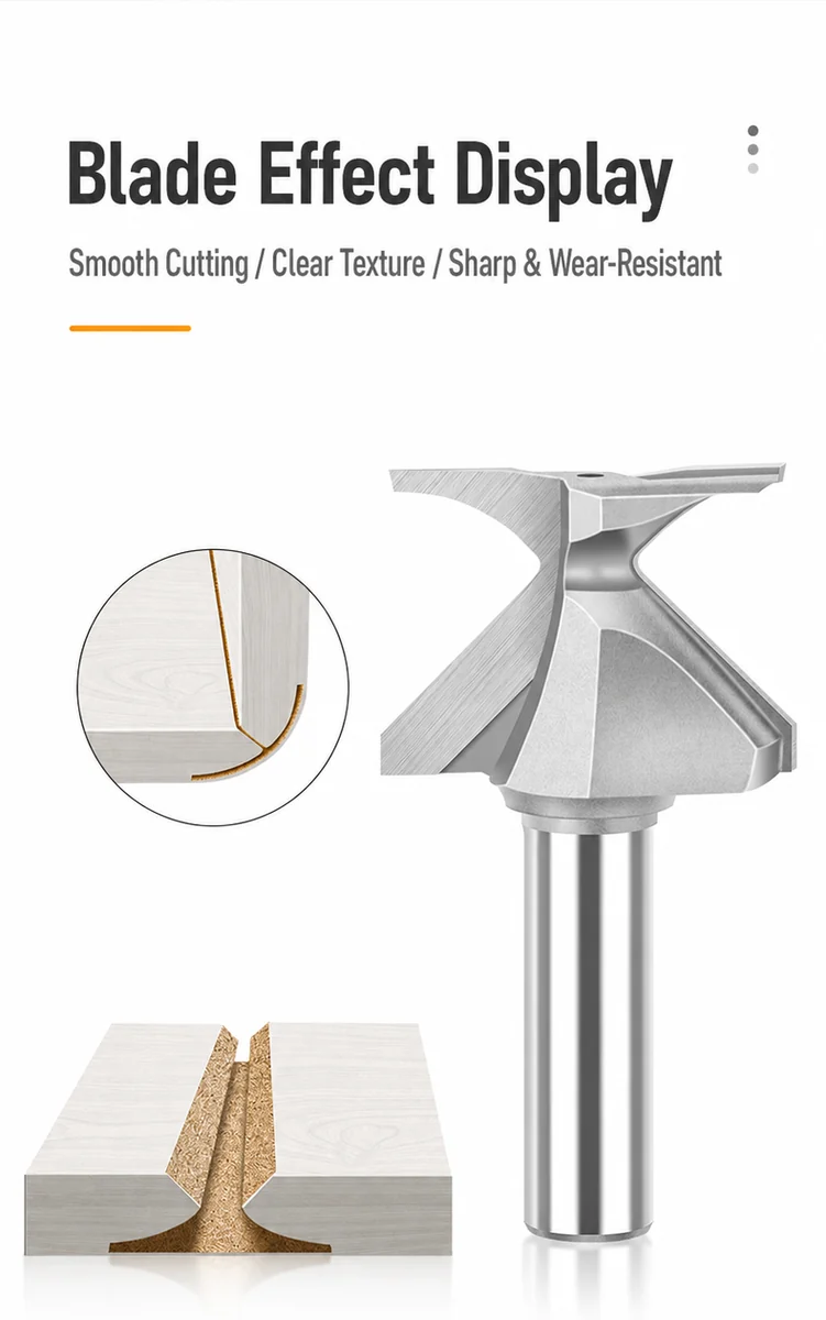 CUTQOR Integrated Radius Bending Router Bits product detail