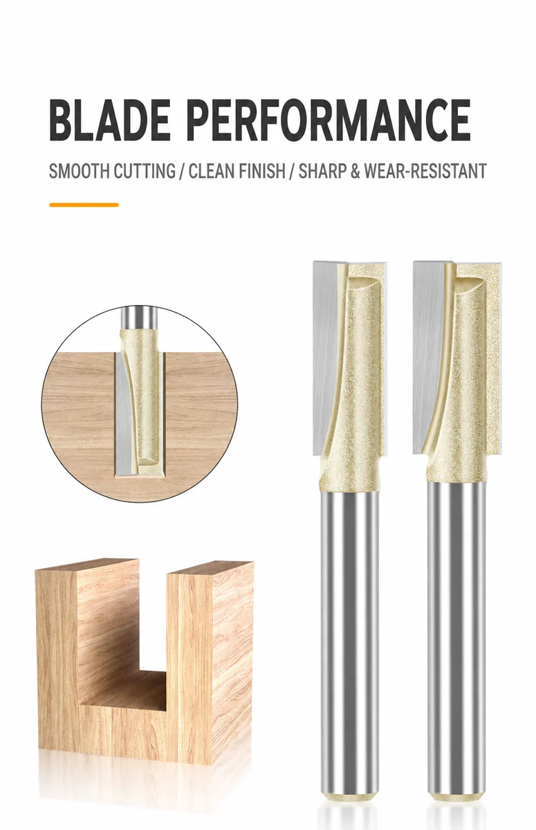 CUTQOR Professional Bottom-Cleaning Router Bits product detail