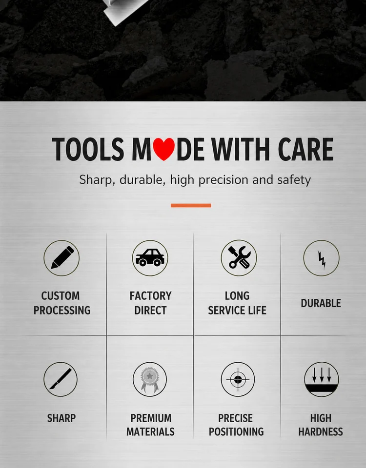CUTQOR Professional Extended Straight Router Bits product detail