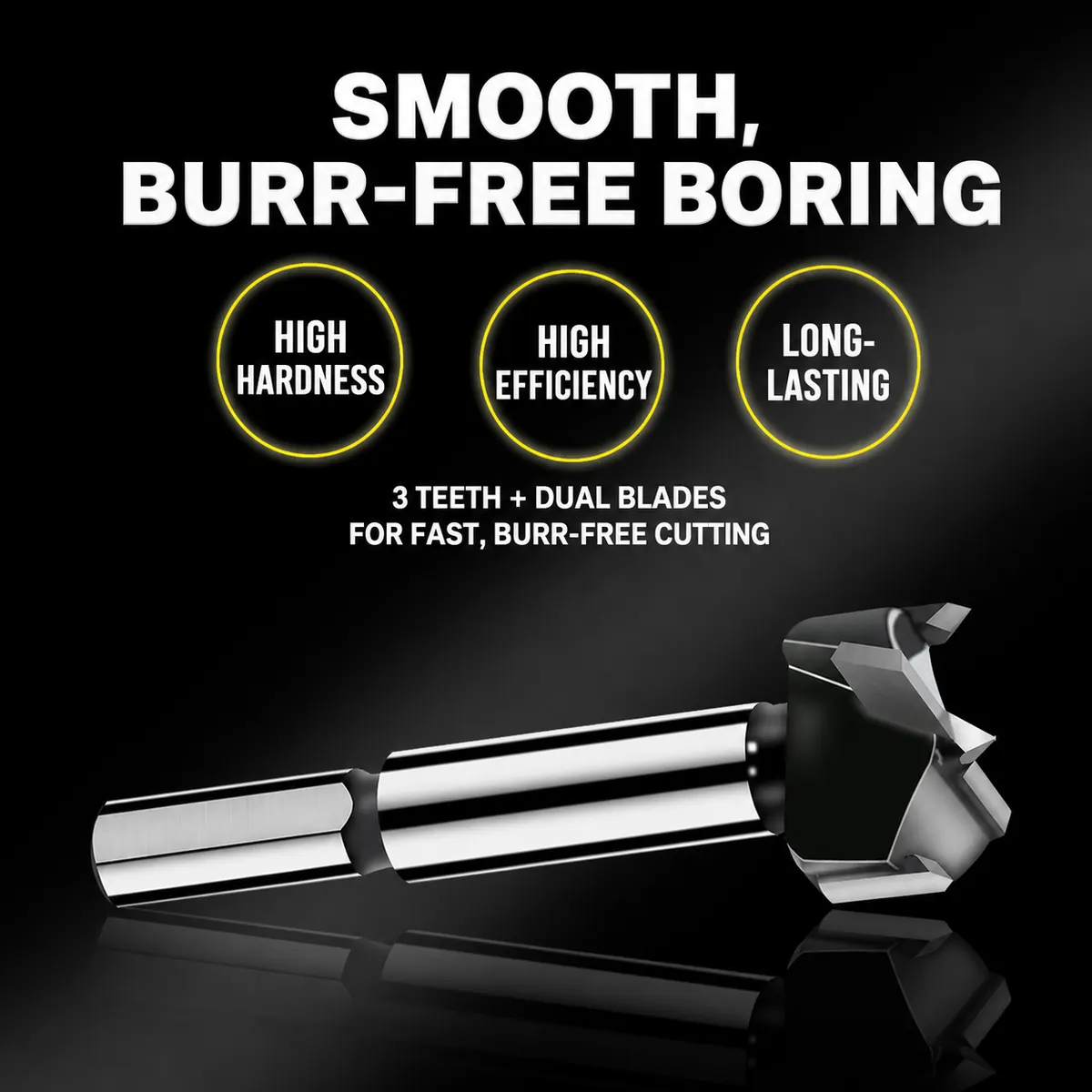CUTQOR industrial woodworking hinge and lock boring bit