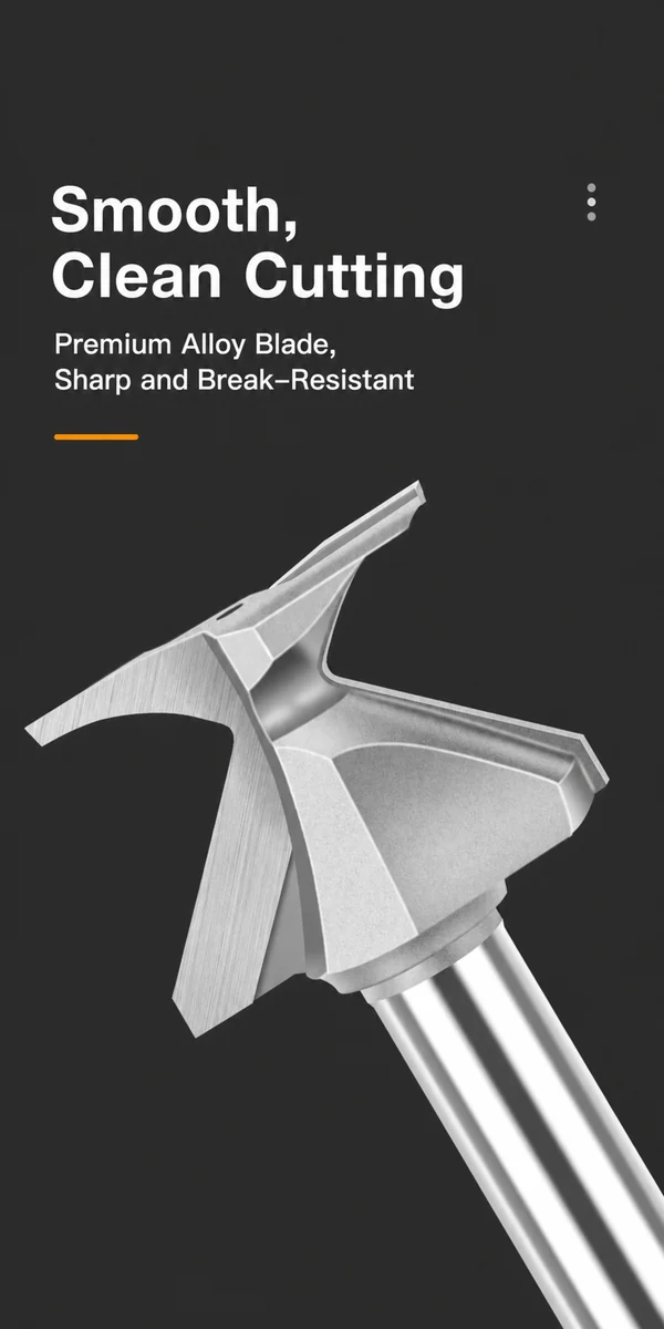 CUTQOR Integrated Radius Bending Router Bits product detail