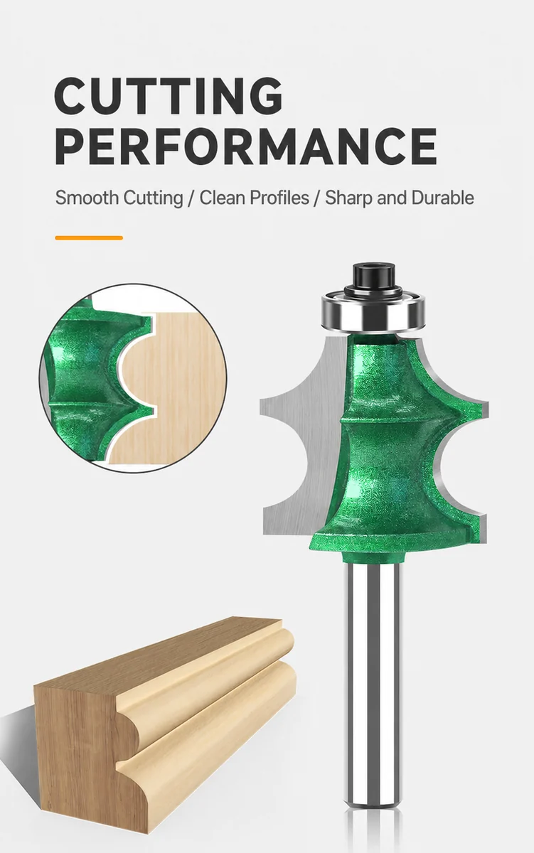 CUTQOR Classical Molding Router Bits product detail
