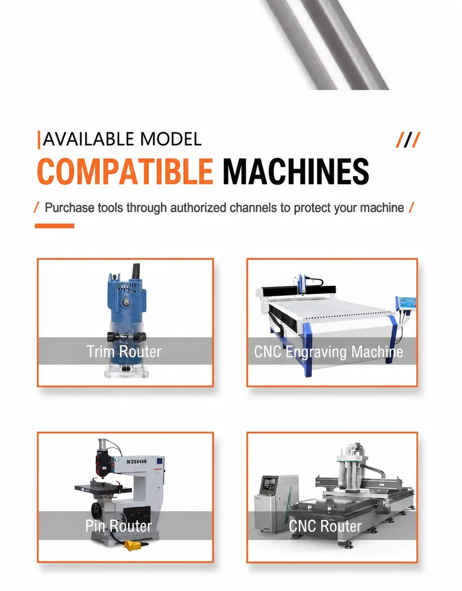 Trim router CNC engraving pin router and CNC router compatibility