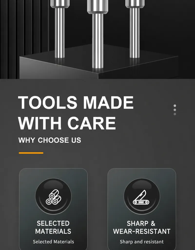 Square Hole Drill Materials and Construction