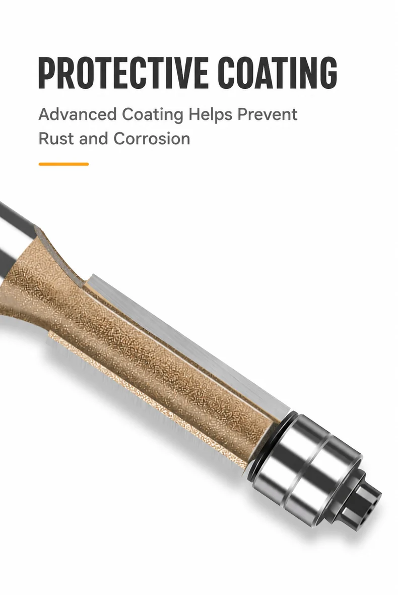 CUTQOR Dual-Bearing Flush-Trim Router Bits product detail