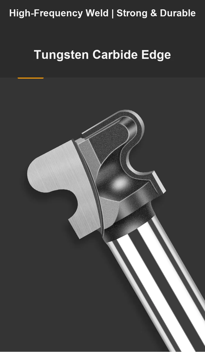 CUTQOR Double-Arc Fingernail Cabinet Pull Router Bits product detail