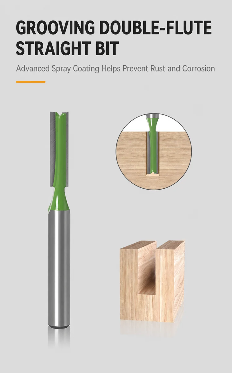 CUTQOR Multi-Profile 1/4-Inch Router Bit Series product detail