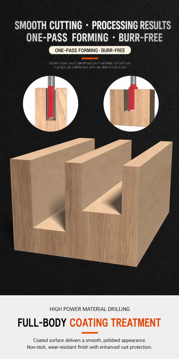 Straight-Bit Cutting and Coating Overview