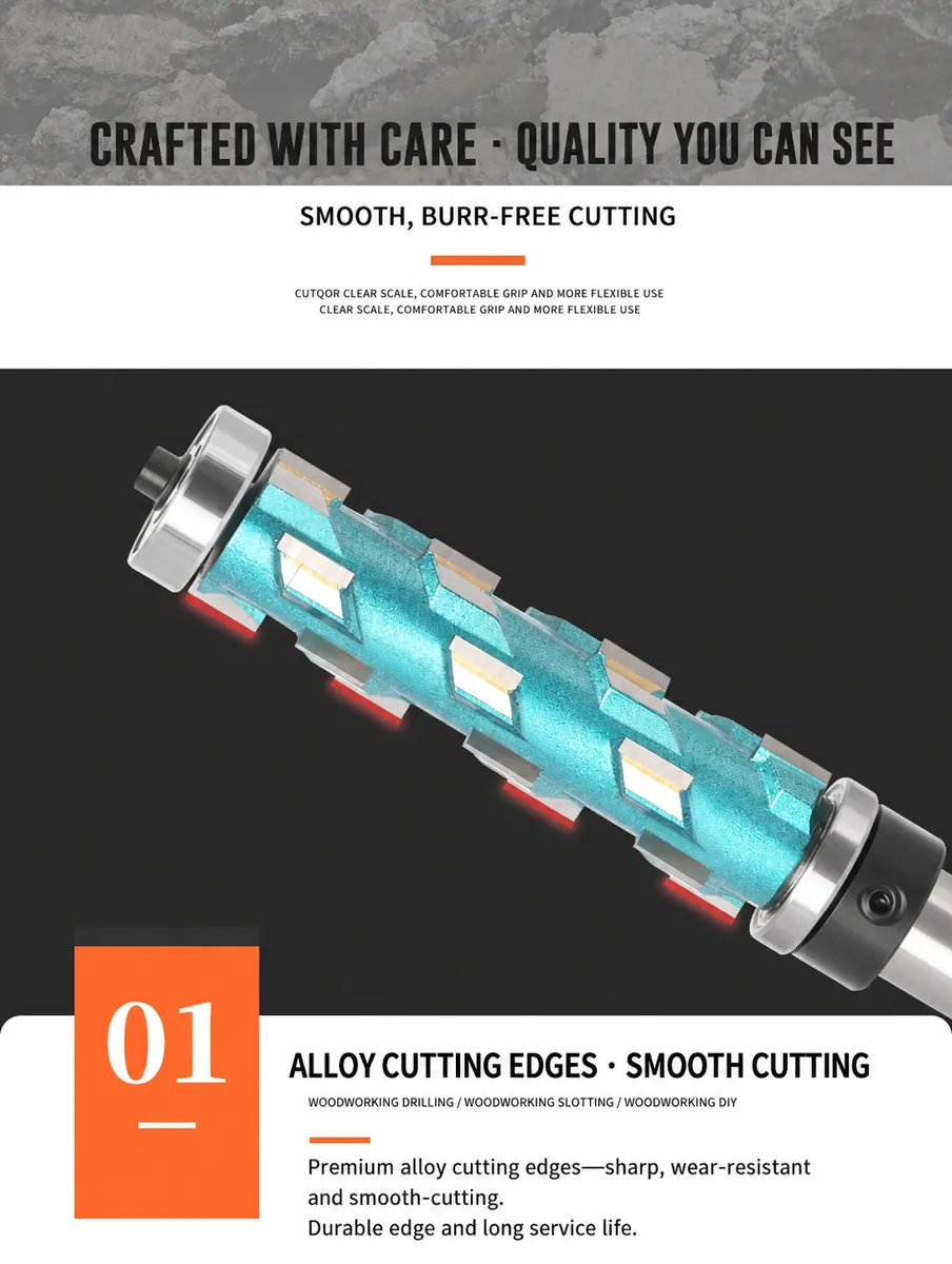Alloy Cutting Edges and Smooth Cutting
