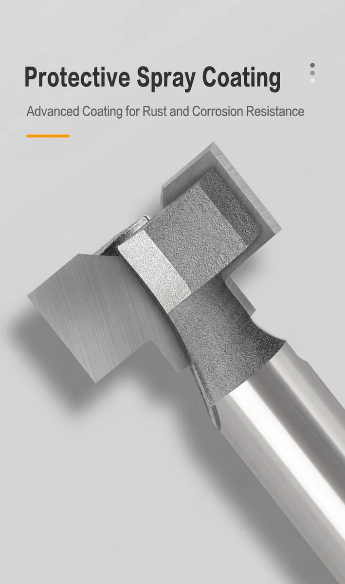 CUTQOR Concealed Cabinet Pull T-Slot Router Bits product detail