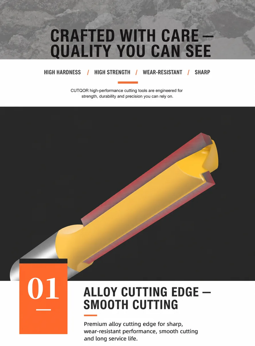 Alloy Cutting Edge Construction