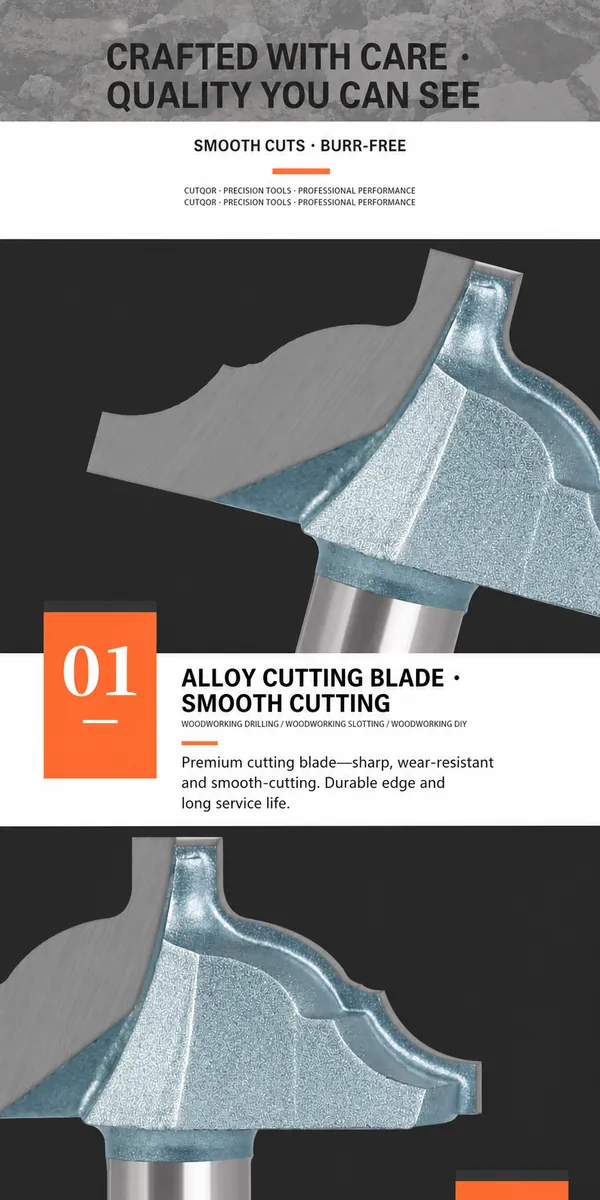 Carbide Molding Router Bit Quality Features
