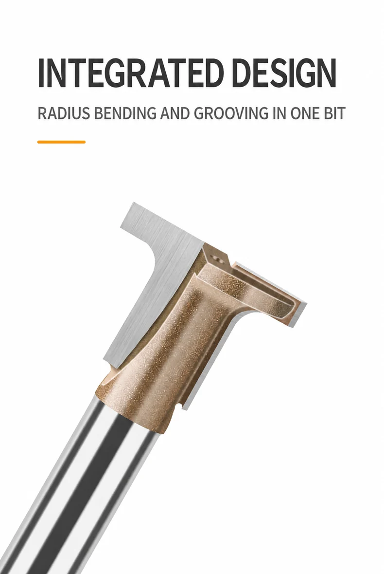 CUTQOR Carbon-Crystal Panel Radius Bending Router Bits product detail