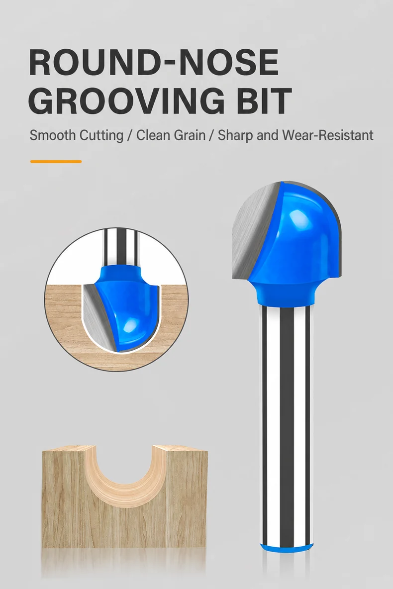 CUTQOR Multi-Profile 1/4-Inch Router Bit Series product detail