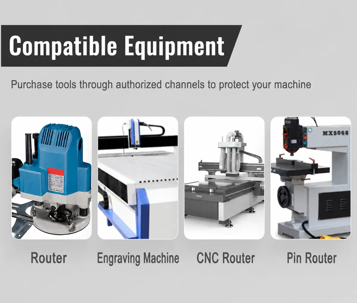Router engraving machine CNC router and pin router compatibility