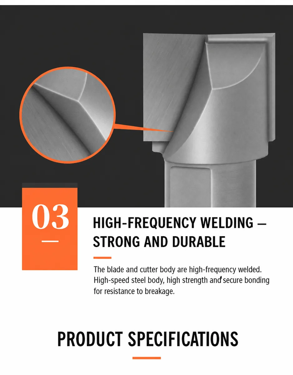 High-Frequency Welded Carbide Cutting Edge