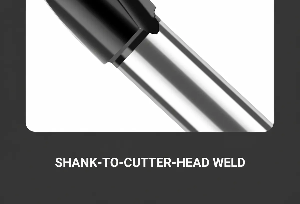 Shank-to-Cutter-Head Weld