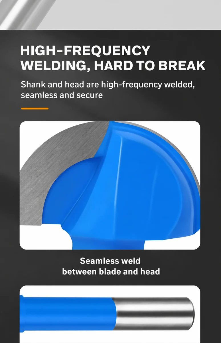 CUTQOR Deep Round-Nose & Core Box Router Bit Series product detail