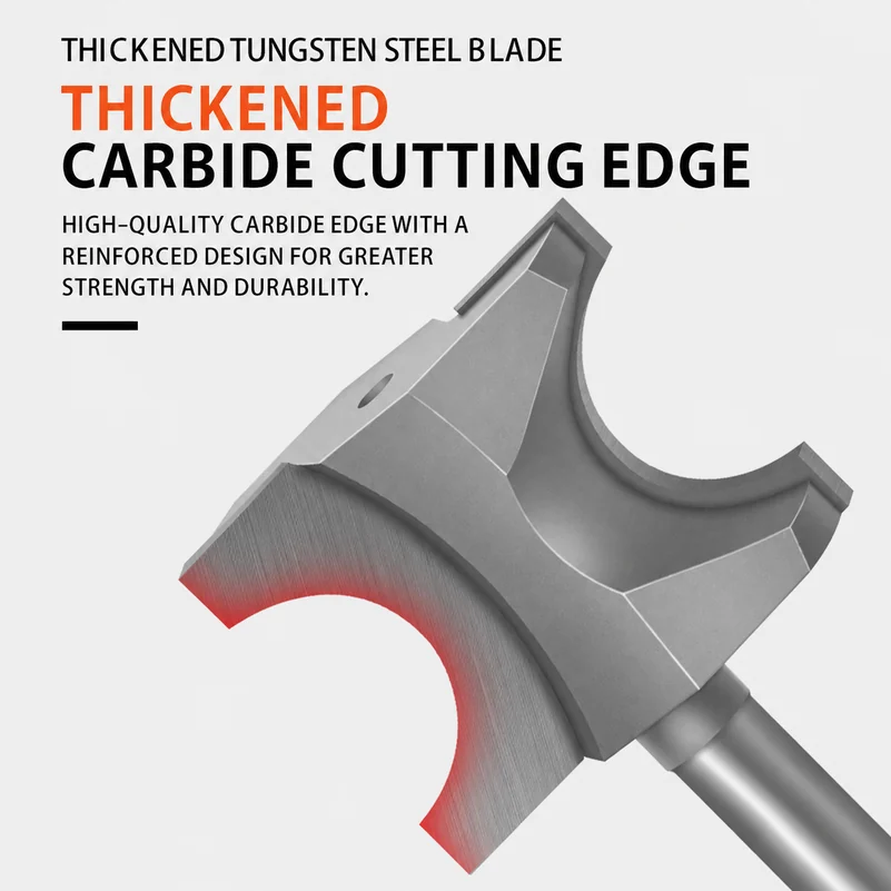 CUTQOR Full Bullnose & Half-Round Router Bits product detail