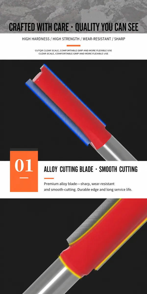 Carbide Cutting Edge Construction