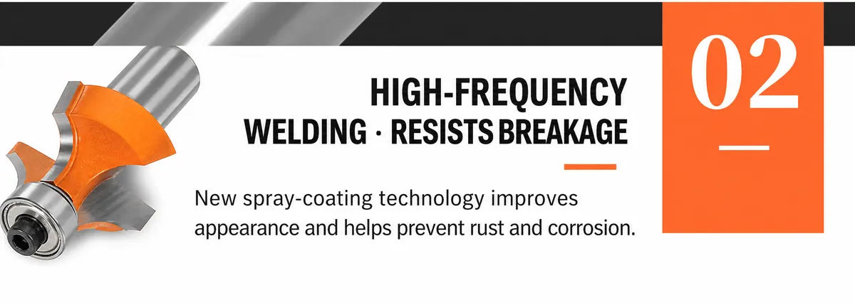 High-Frequency Welded Cutter Head