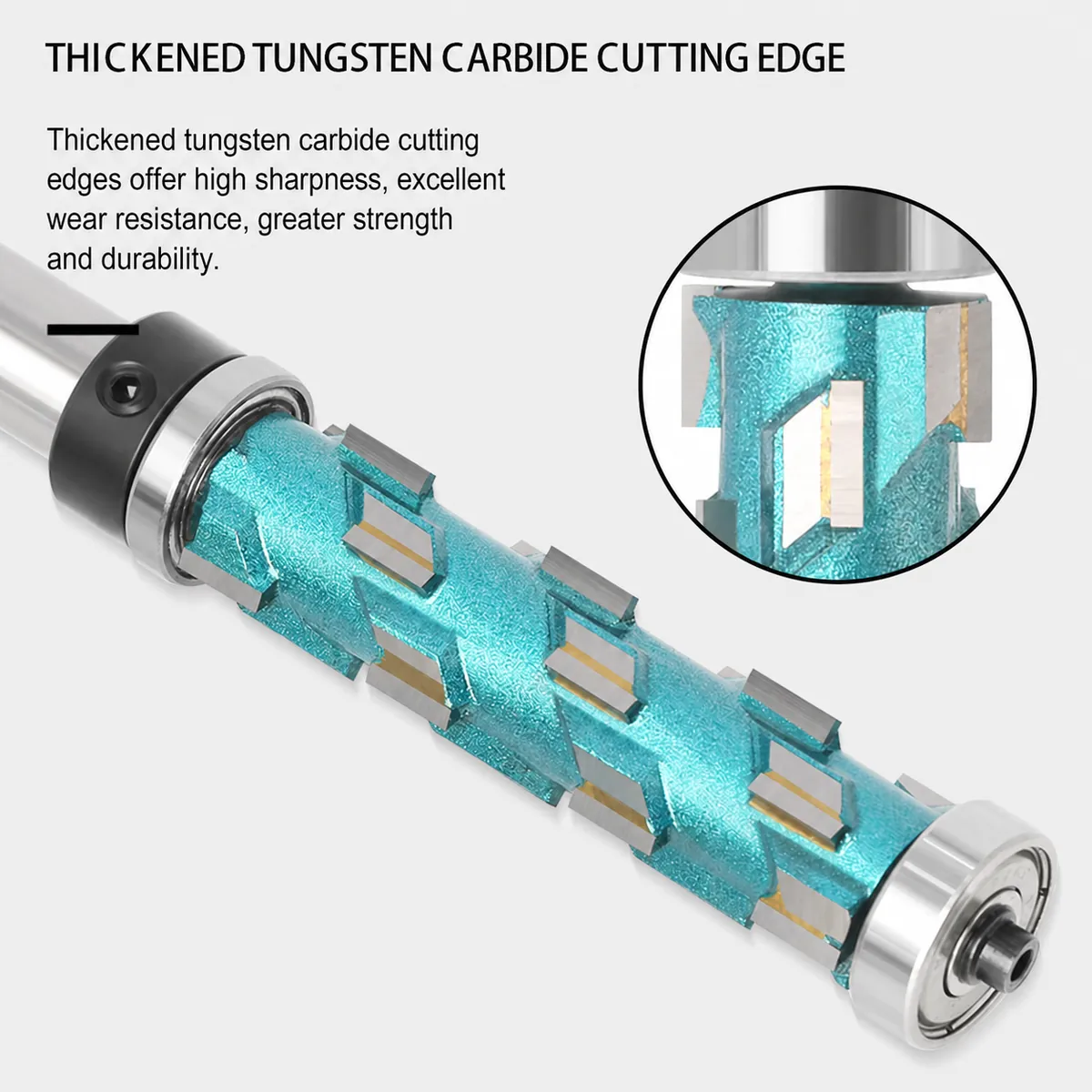 Tungsten Carbide Cutting Edge Detail
