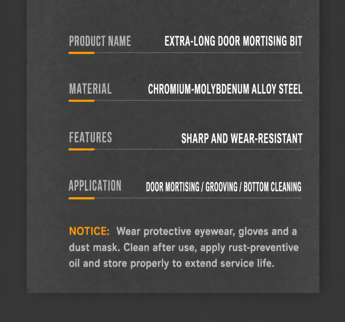 Product Materials Features and Safety