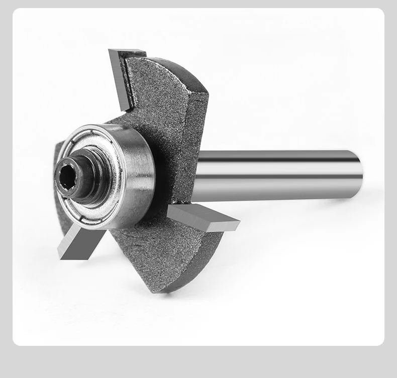 CUTQOR Three-Flute Bearing T-Slot Router Bits product detail
