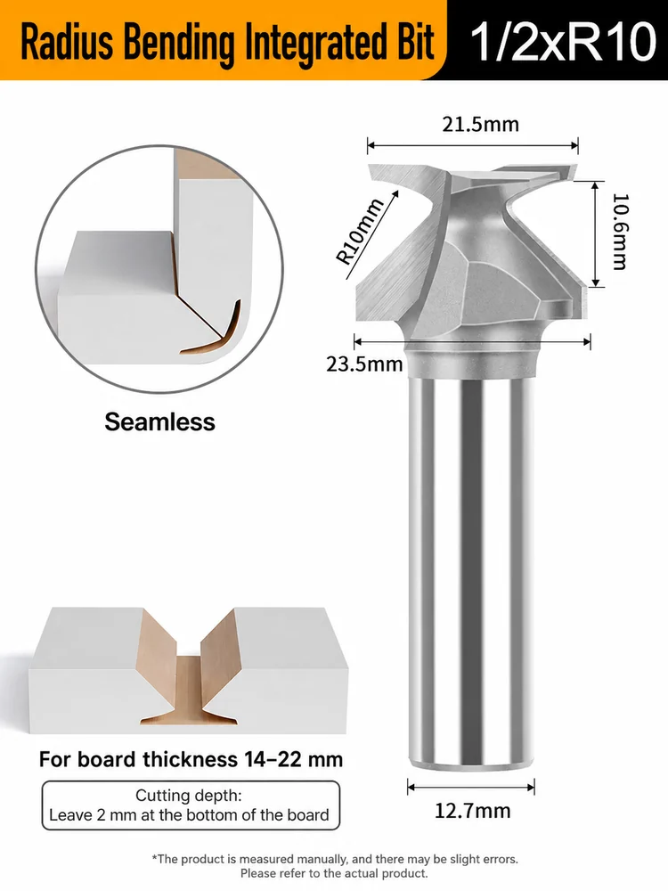 CUTQOR Integrated Radius Bending Router Bits product view