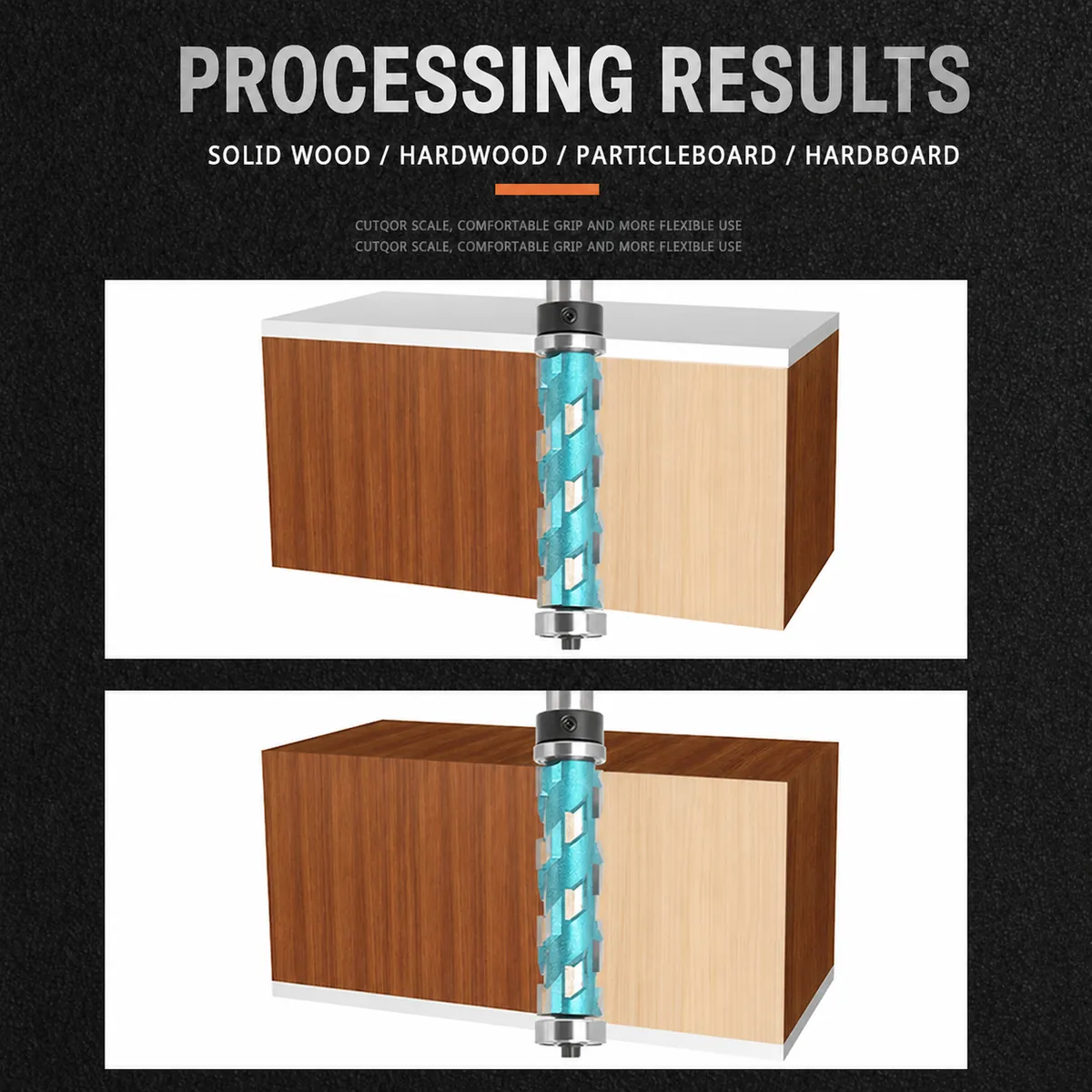 Solid-Wood and Panel Flush-Trimming Results