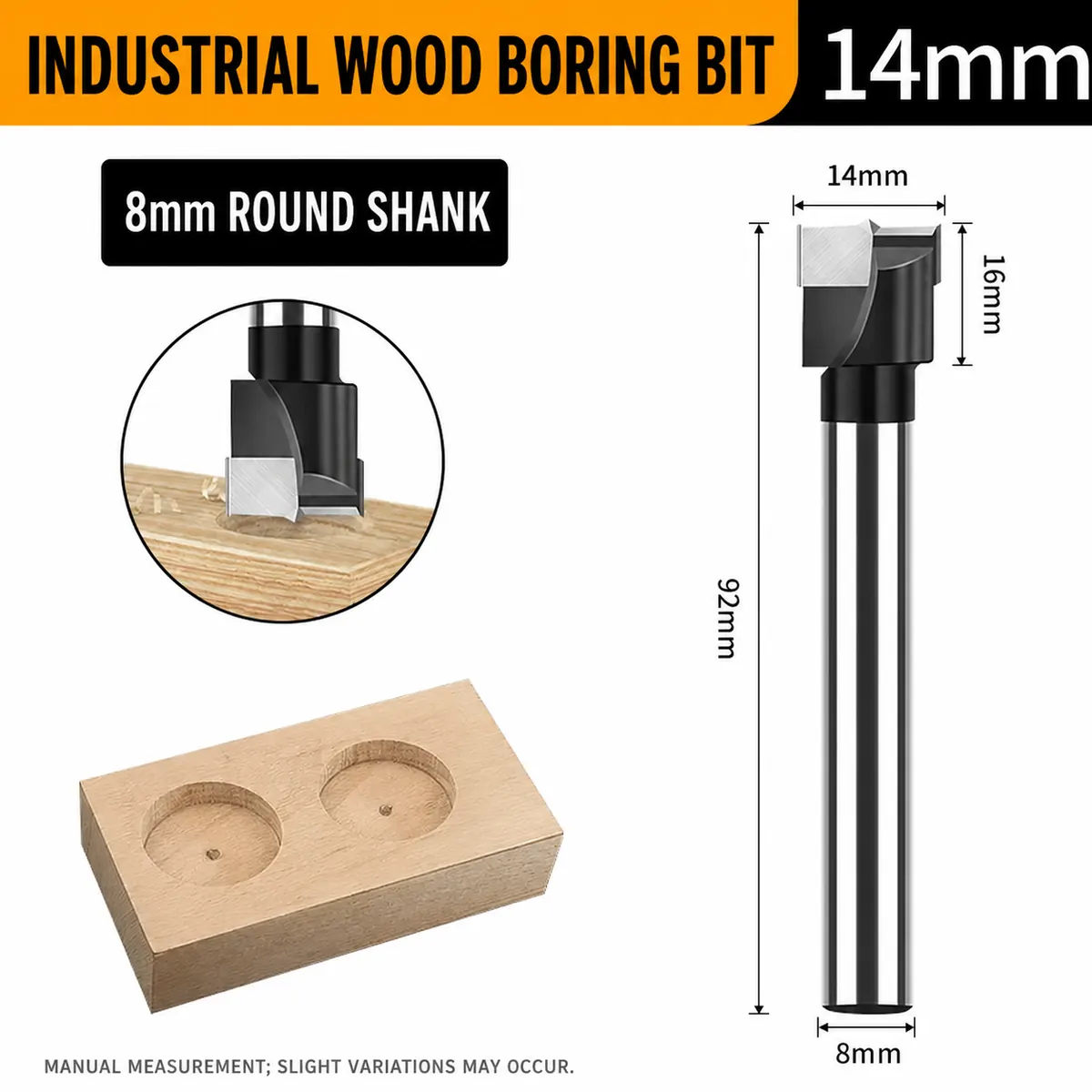 CUTQOR industrial woodworking hinge and lock boring bit
