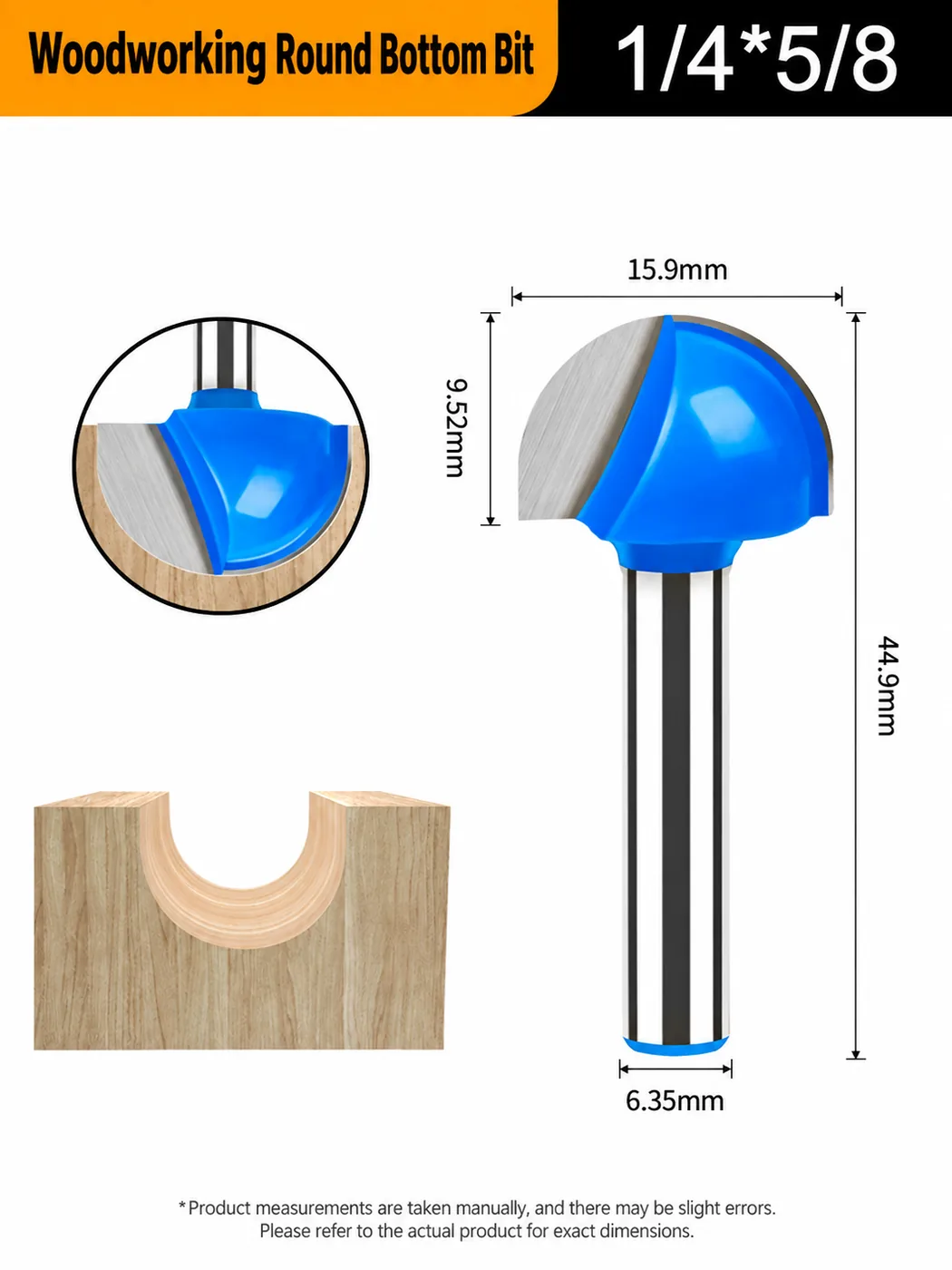 CUTQOR 1/4-Inch 90° V-Groove Router Bits localized English product image 10016-en.webp