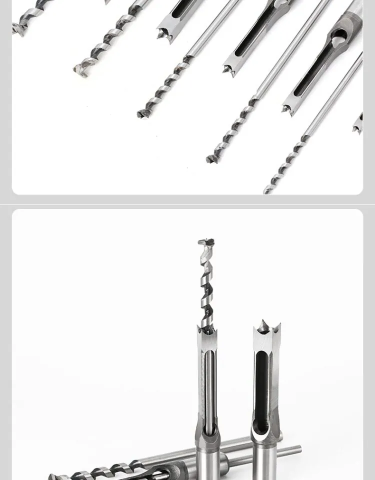 Square Hole Chisels and Auger Bits