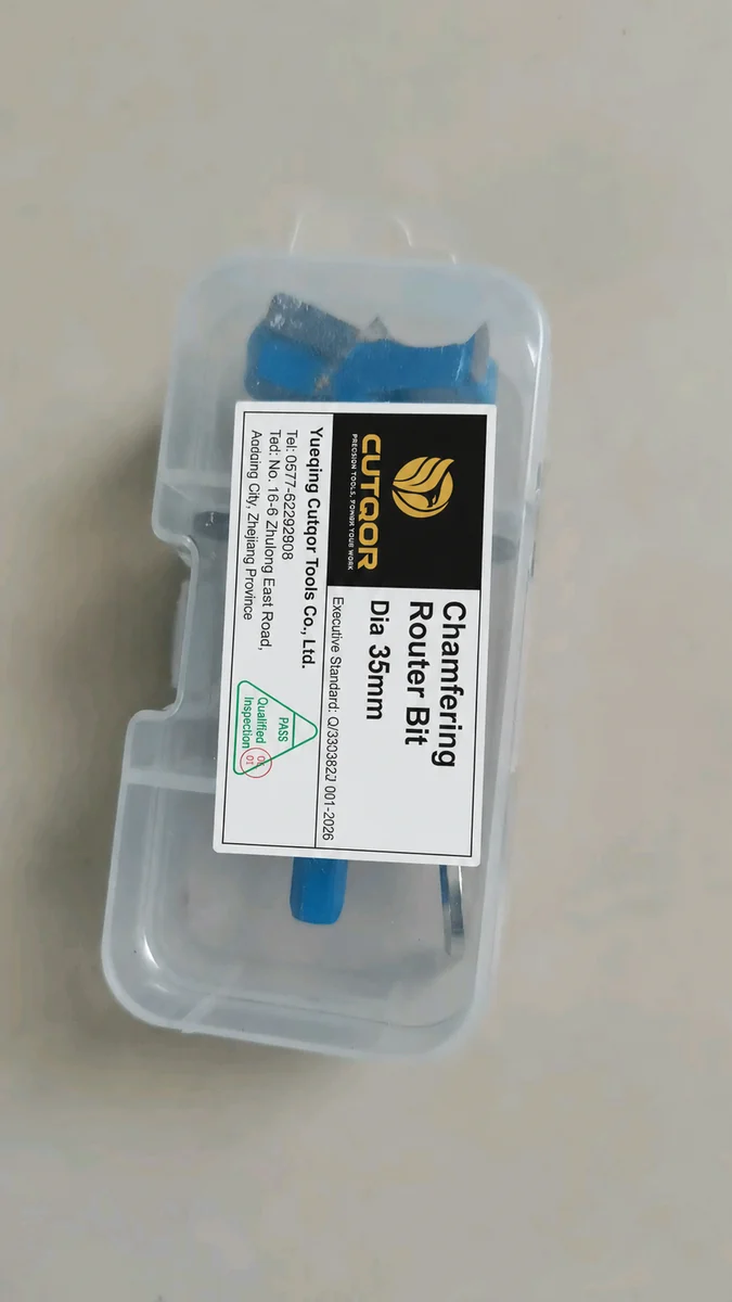 CUTQOR Adjustable Depth-Stop Hinge Boring Bits product detail
