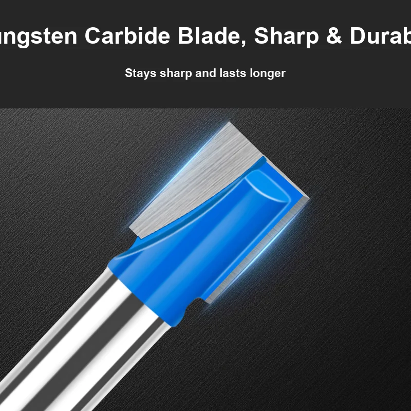 CUTQOR 8 mm Shank Bottom-Cleaning Router Bit Series product detail