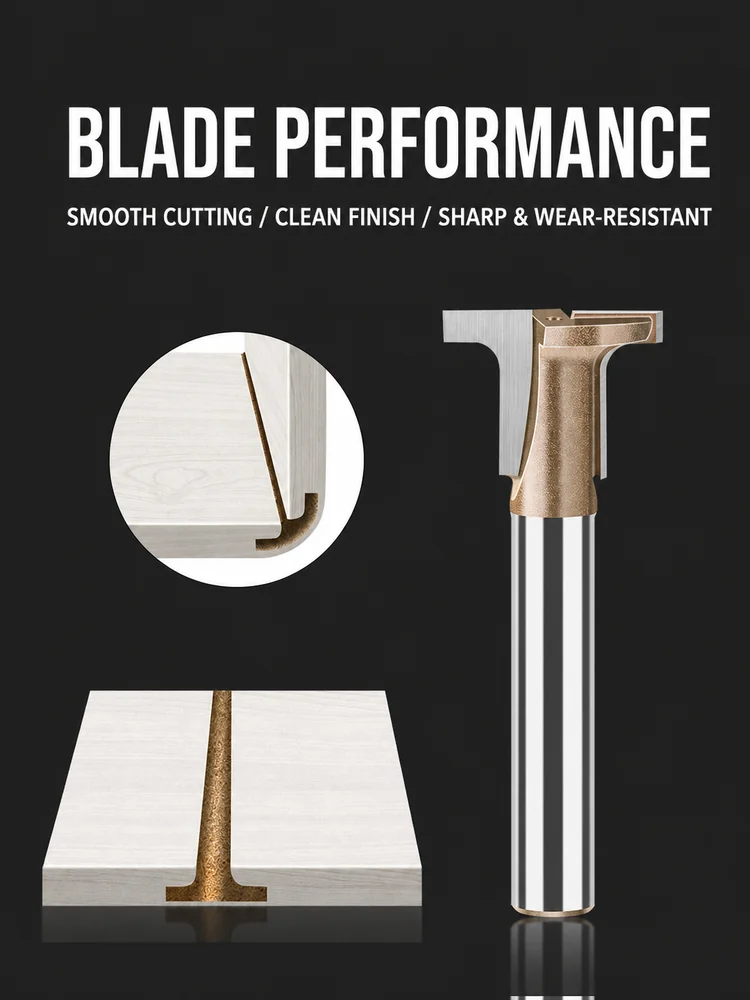 CUTQOR Carbon-Crystal Panel Radius Bending Router Bits product detail