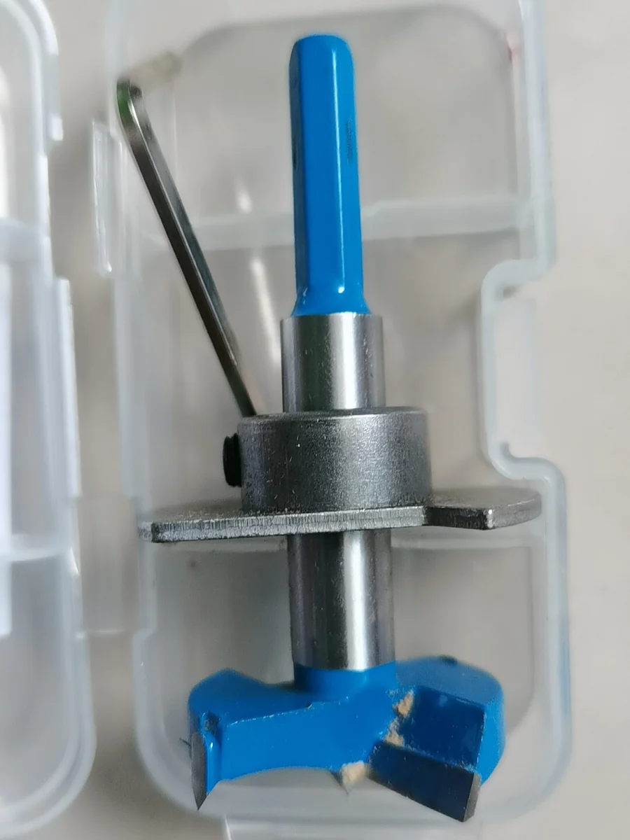 CUTQOR Adjustable Depth-Stop Hinge Boring Bits product detail