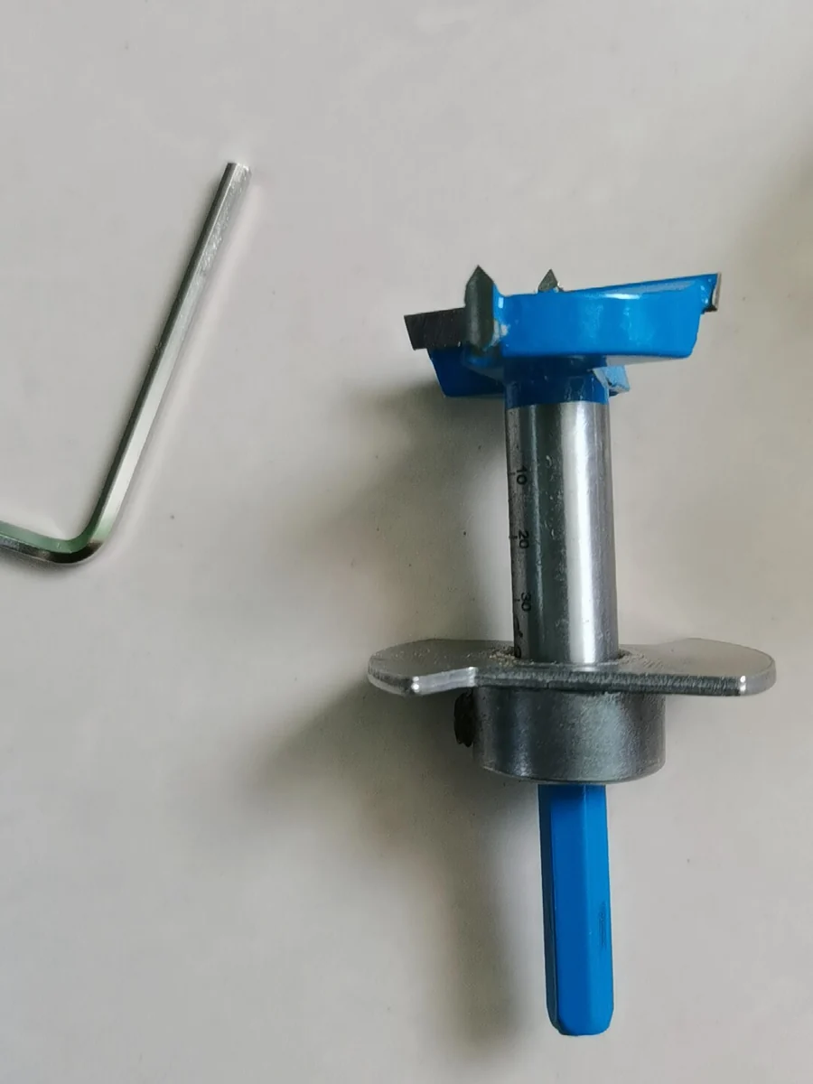 CUTQOR Adjustable Depth-Stop Hinge Boring Bits product detail