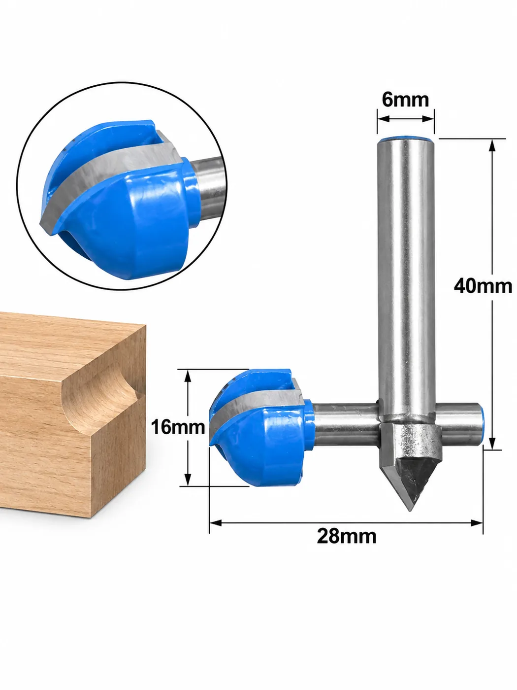 CUTQOR 1/4-Inch 90° V-Groove Router Bits localized English product image 10024-en.webp