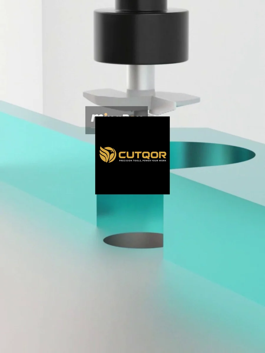 CUTQOR 15° Horse-Nose Profile & Bevel Door Panel Router Bits product detail