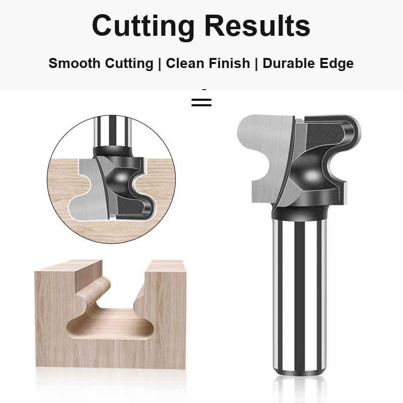CUTQOR Double-Arc Fingernail Cabinet Pull Router Bits product detail