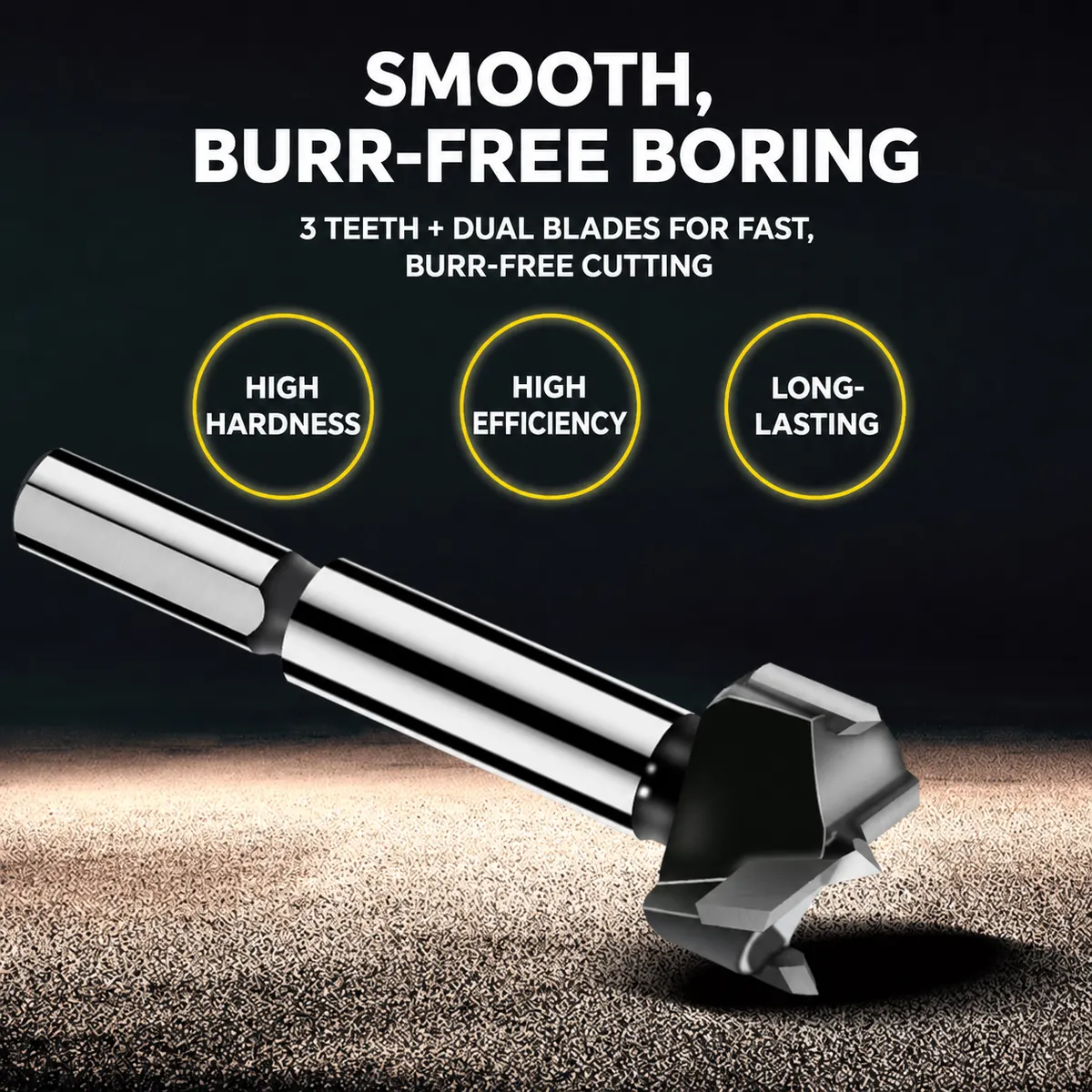 CUTQOR industrial woodworking hinge and lock boring bit