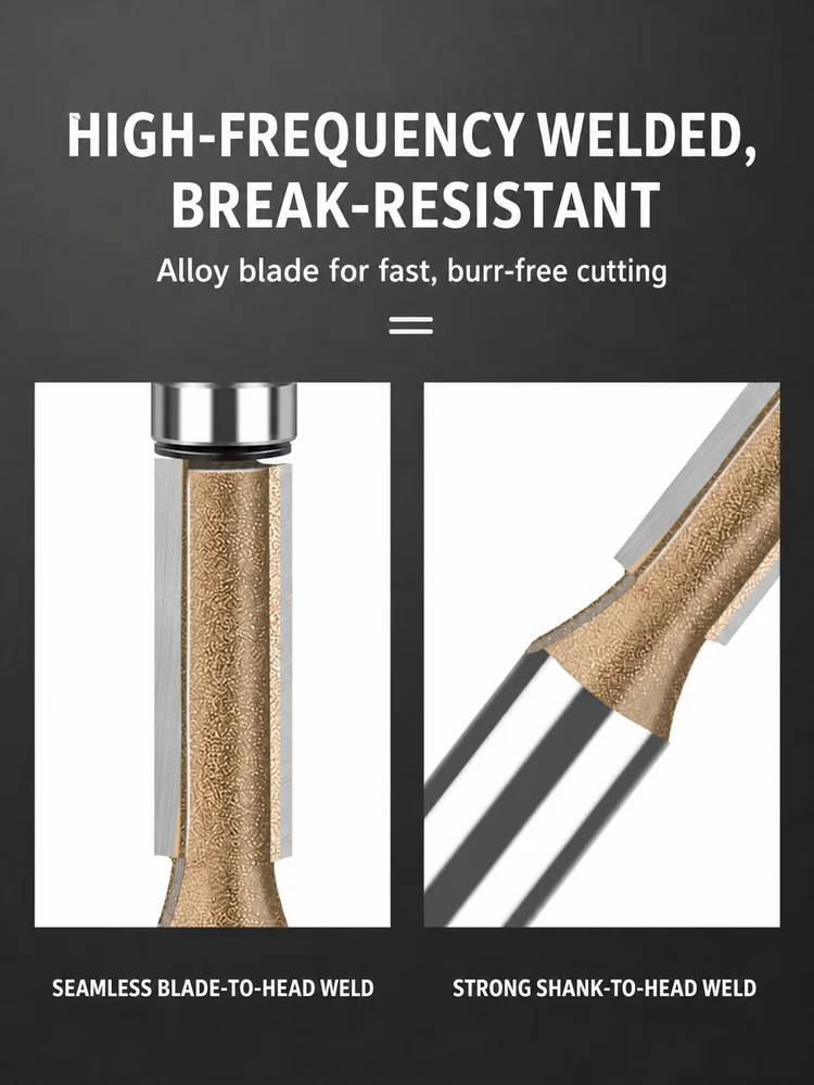 CUTQOR Dual-Bearing Flush-Trim Router Bits product detail